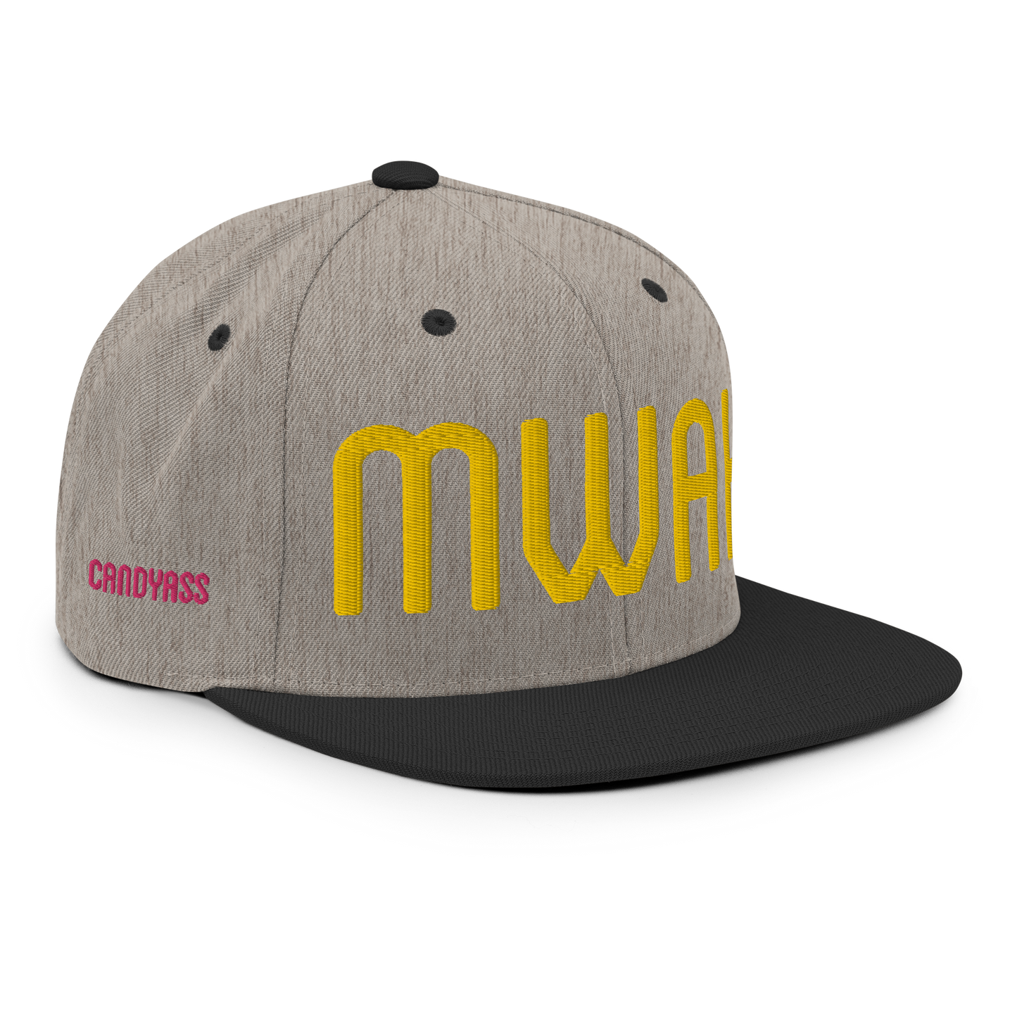 Candyass Full-Deck Gold “MWAH” Snapback Hat