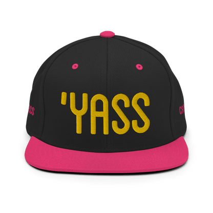 Candyass Full-Deck Gold “YASS” Snapback Hat