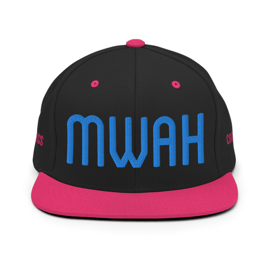 Candyass Full-Deck Blue “MWAH” Snapback Hat