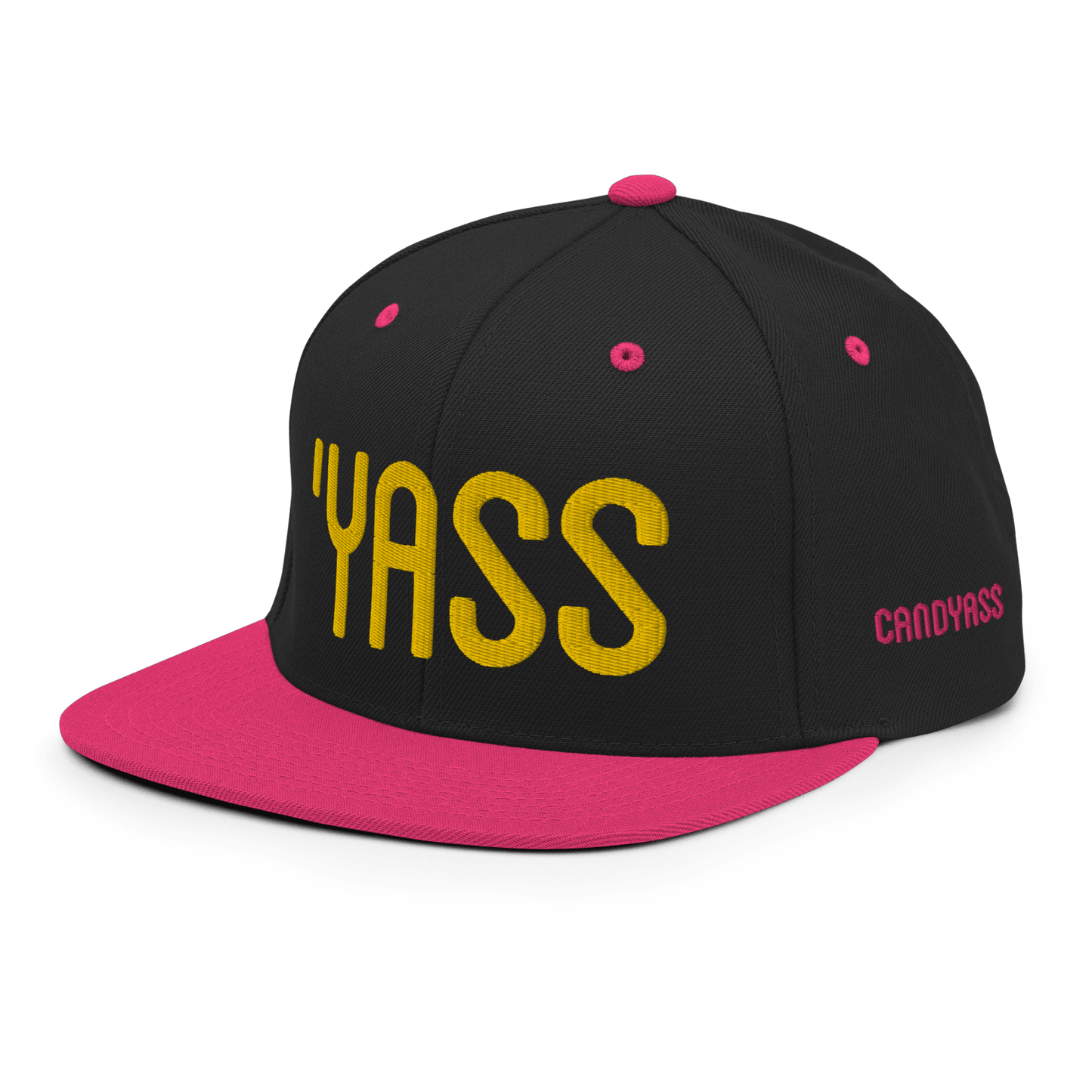Candyass Full-Deck Gold “YASS” Snapback Hat
