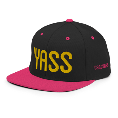 Candyass Full-Deck Gold “YASS” Snapback Hat