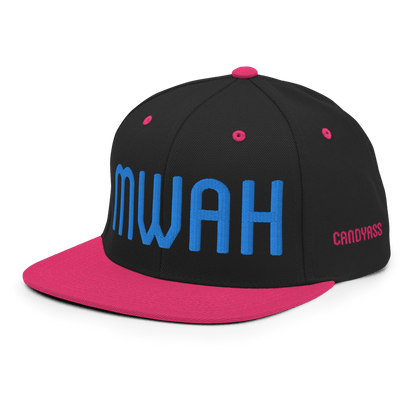 Candyass Full-Deck Blue “MWAH” Snapback Hat