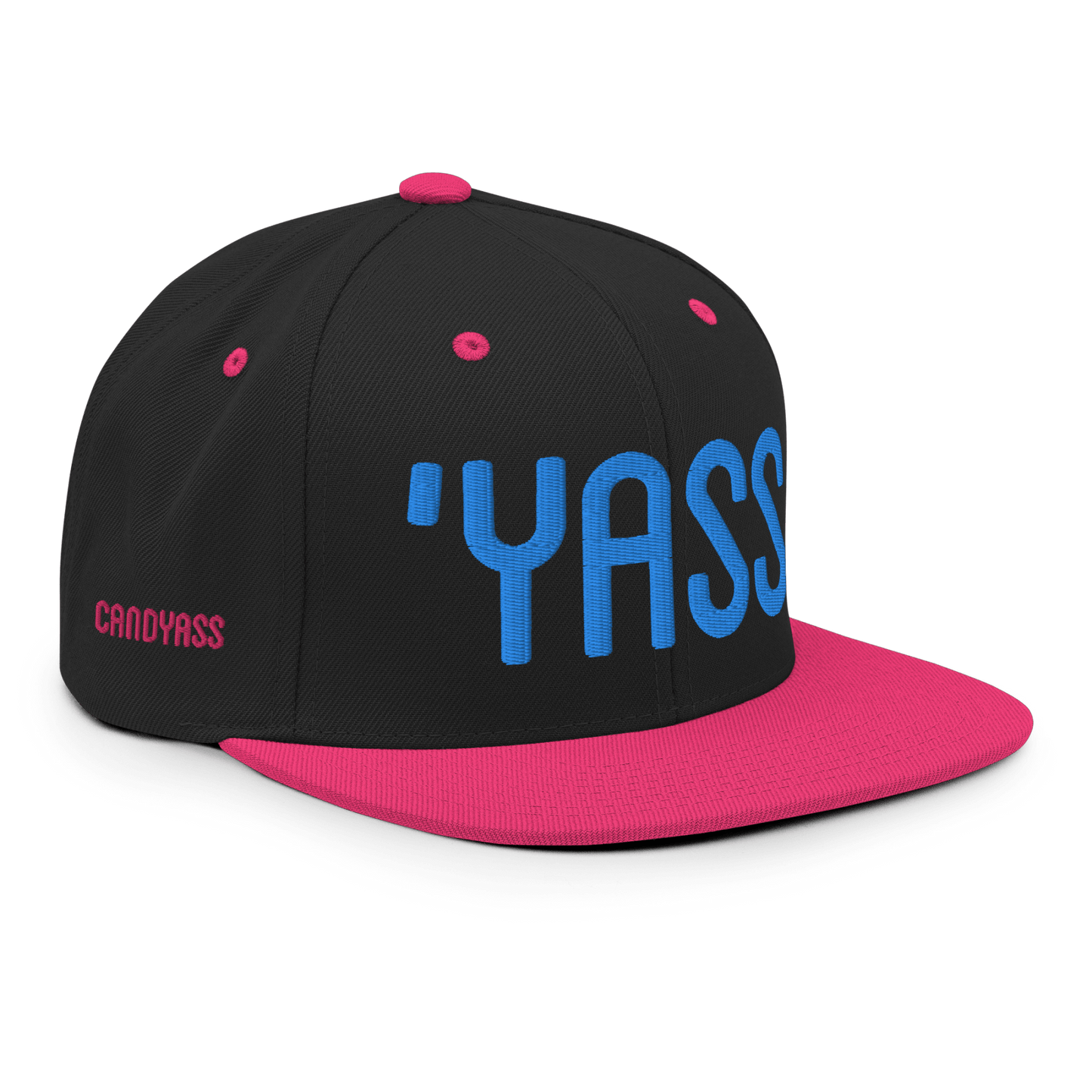 Candyass Full-Deck Blue “YASS” Snapback Hat