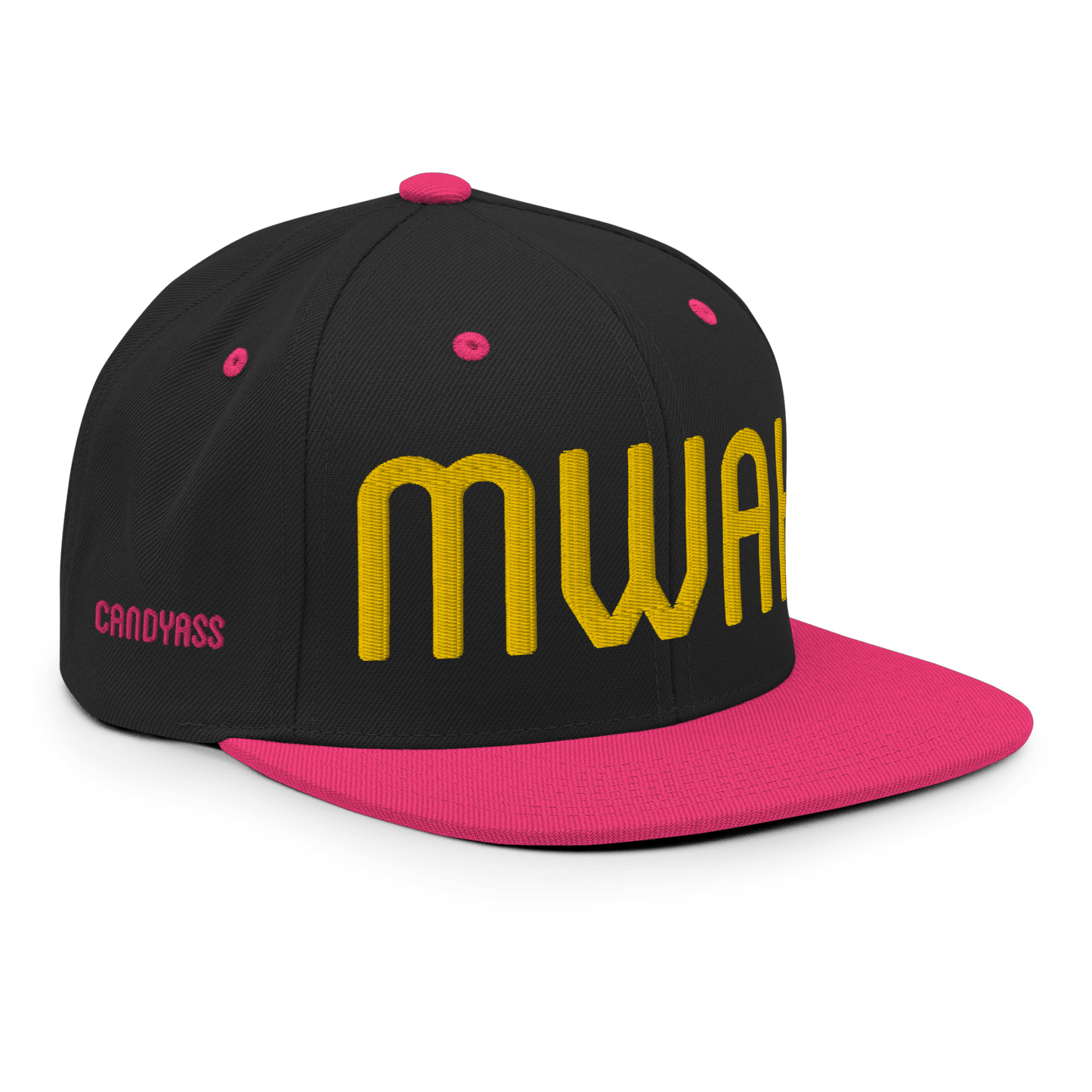 Candyass Full-Deck Gold “MWAH” Snapback Hat