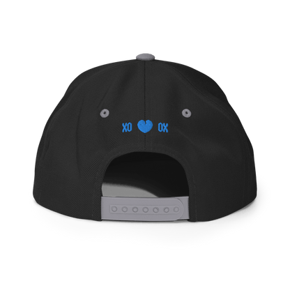 Candyass Full-Deck Blue “MWAH” Snapback Hat