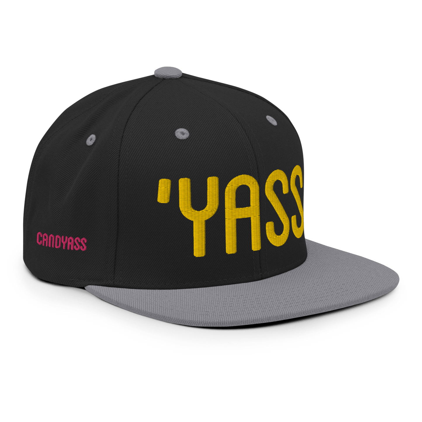 Candyass Full-Deck Gold “YASS” Snapback Hat