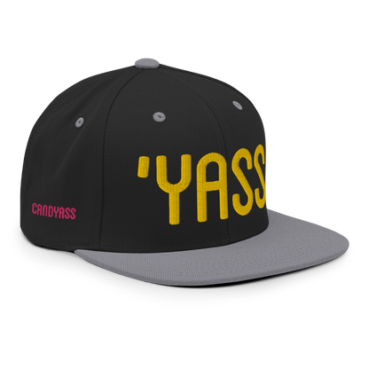 Candyass Full-Deck Gold “YASS” Snapback Hat