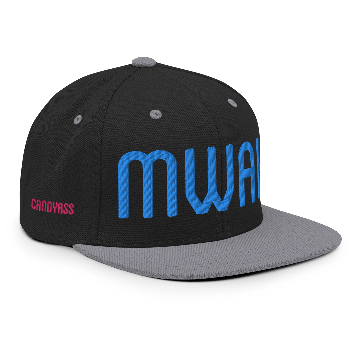 Candyass Full-Deck Blue “MWAH” Snapback Hat