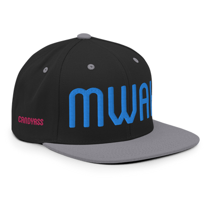 Candyass Full-Deck Blue “MWAH” Snapback Hat