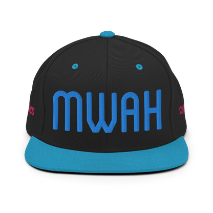Candyass Full-Deck Blue “MWAH” Snapback Hat