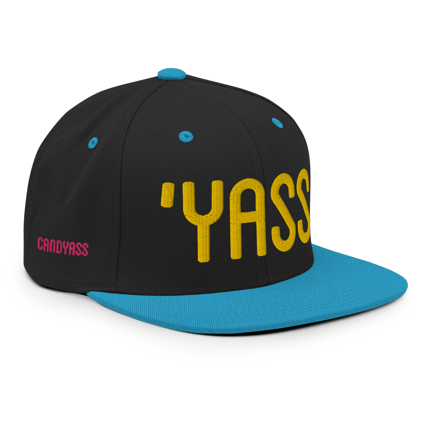 Candyass Full-Deck Gold “YASS” Snapback Hat
