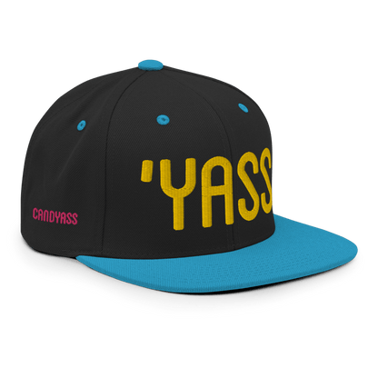 Candyass Full-Deck Gold “YASS” Snapback Hat