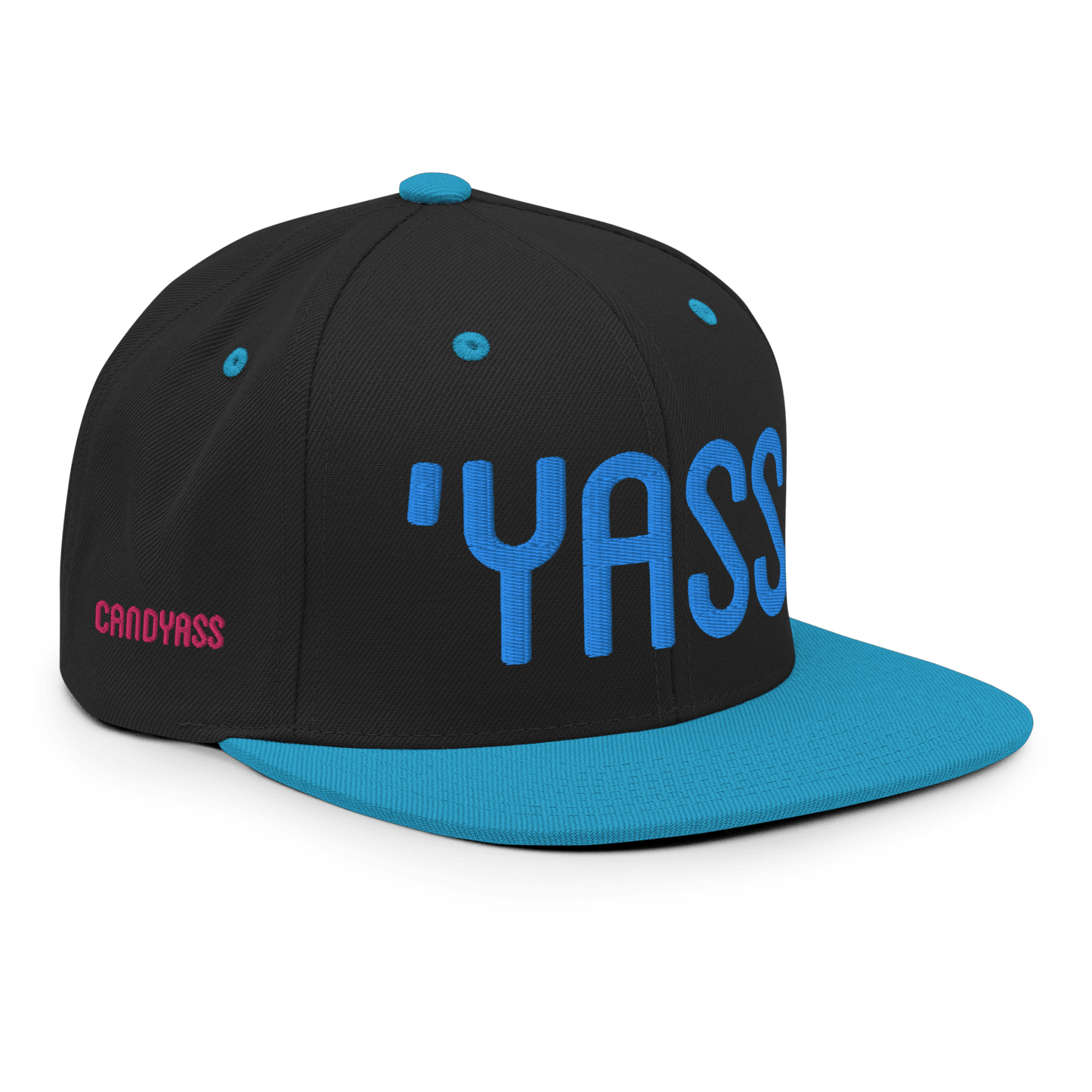 Candyass Full-Deck Blue “YASS” Snapback Hat
