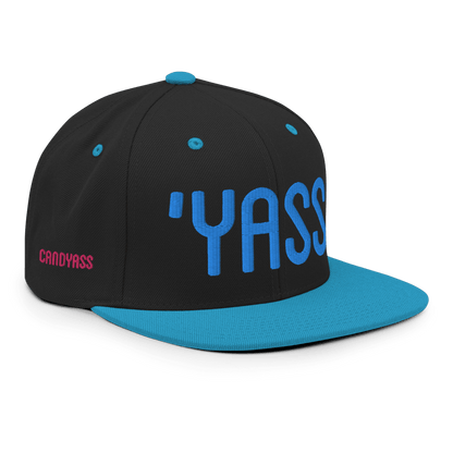 Candyass Full-Deck Blue “YASS” Snapback Hat
