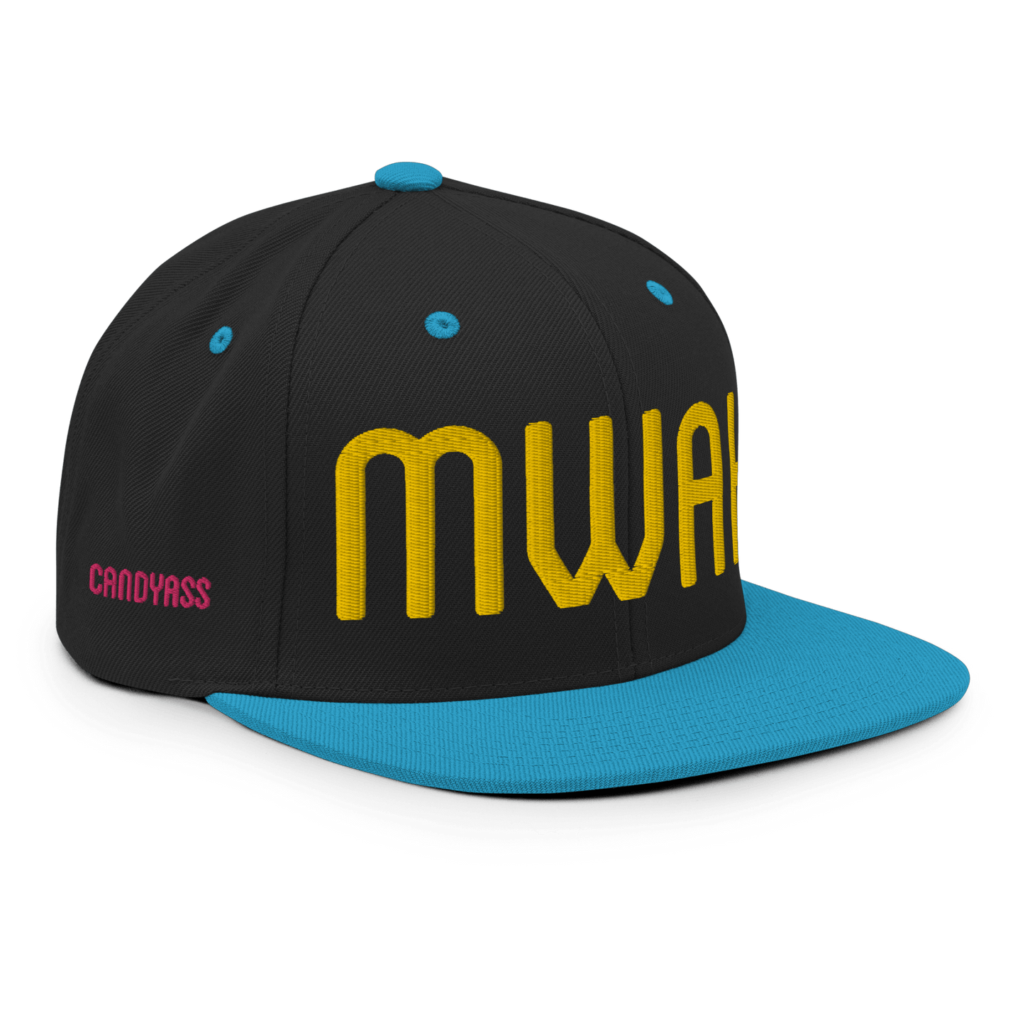 Candyass Full-Deck Gold “MWAH” Snapback Hat