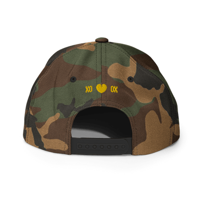 Candyass Full-Deck Gold “MWAH” Snapback Hat