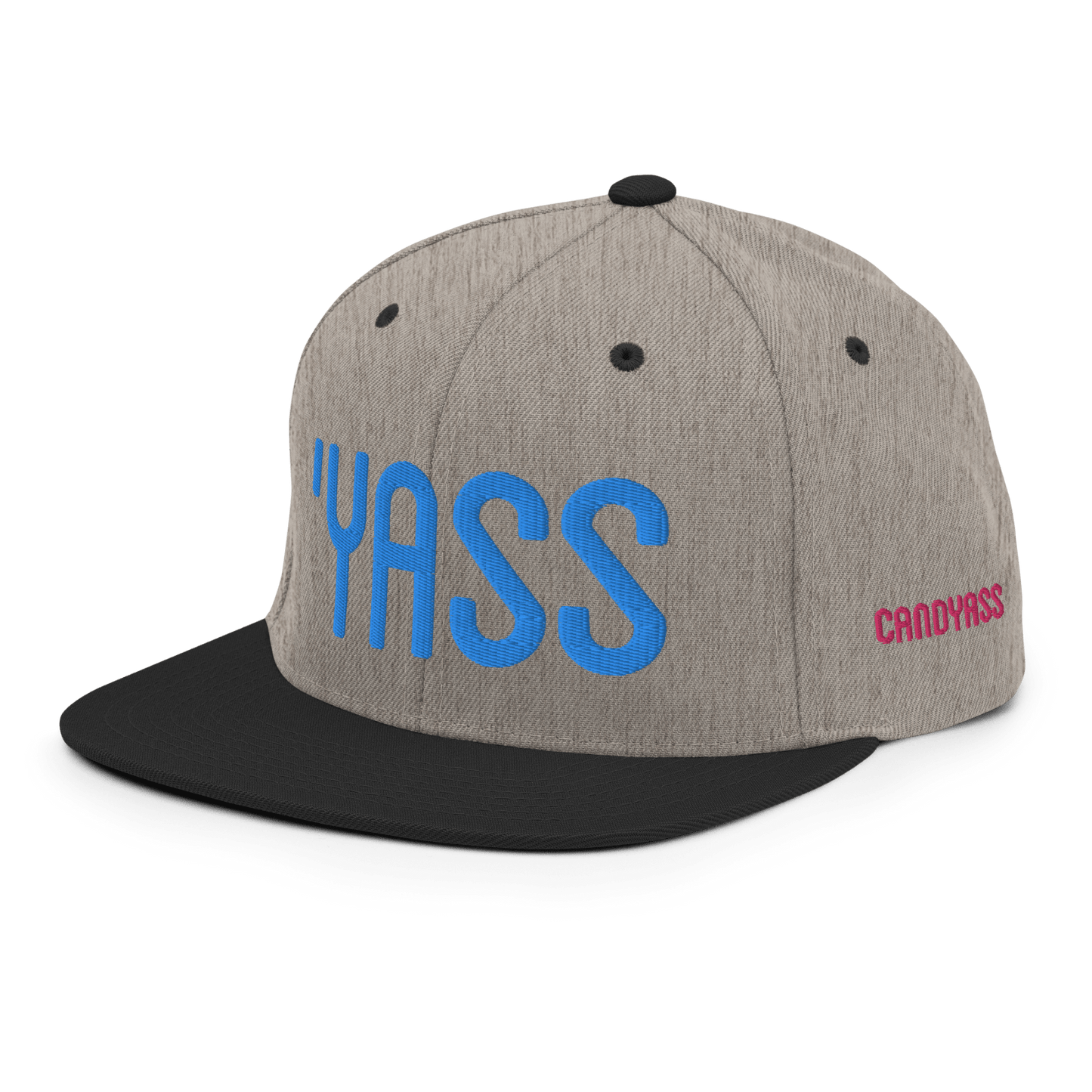 Candyass Full-Deck Blue “YASS” Snapback Hat