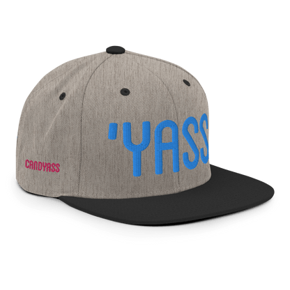 Candyass Full-Deck Blue “YASS” Snapback Hat
