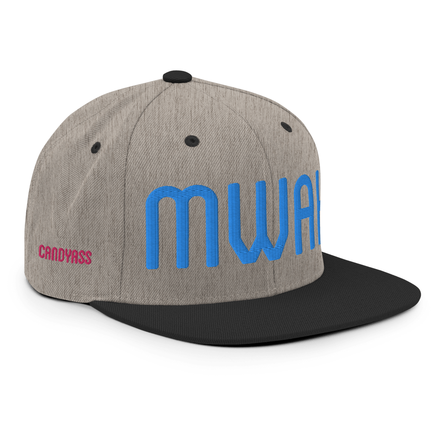 Candyass Full-Deck Blue “MWAH” Snapback Hat