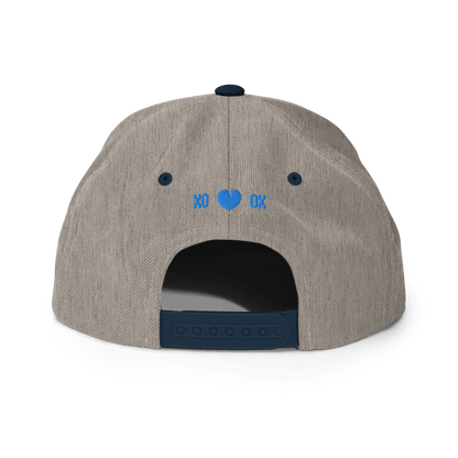 Candyass Full-Deck Blue “MWAH” Snapback Hat