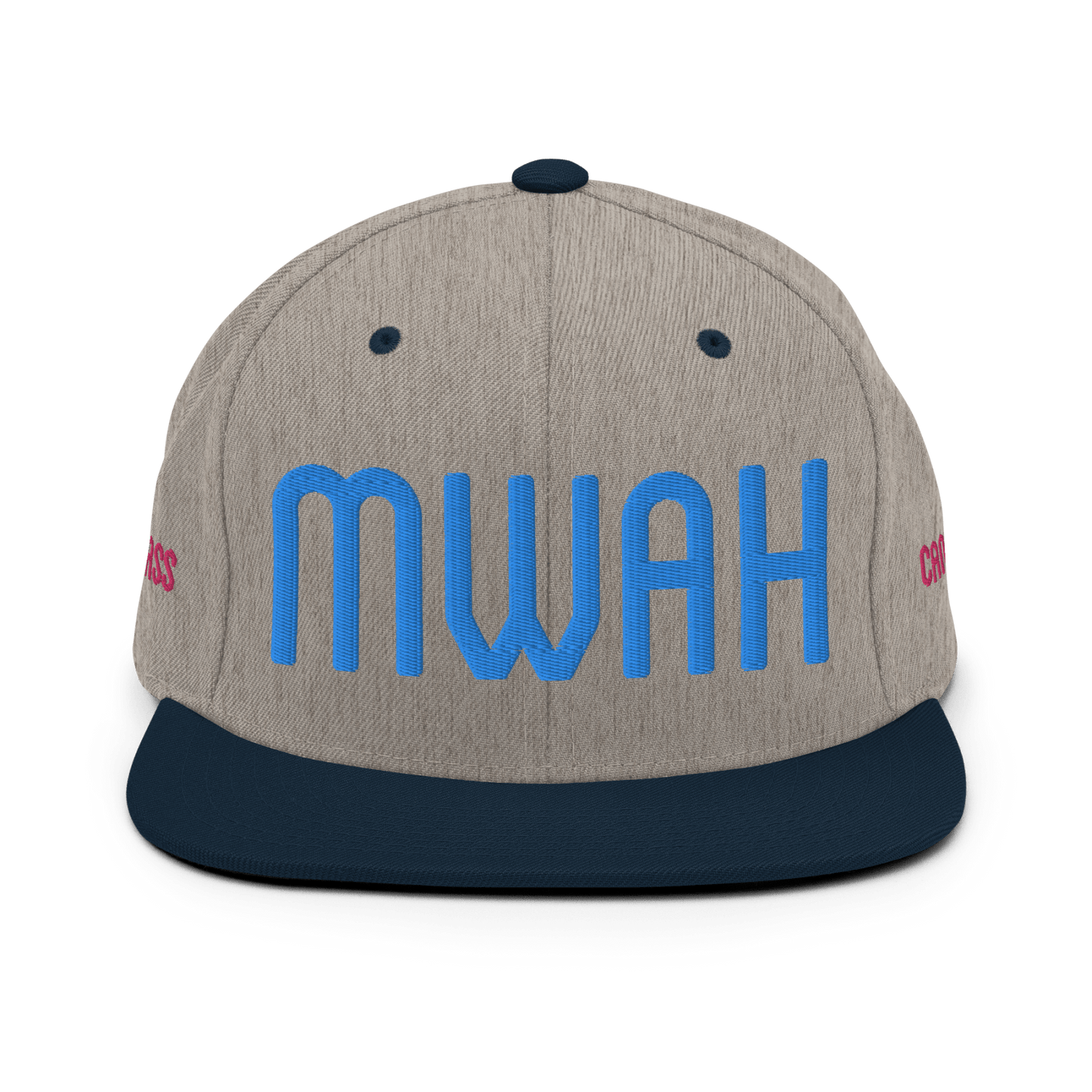Candyass Full-Deck Blue “MWAH” Snapback Hat