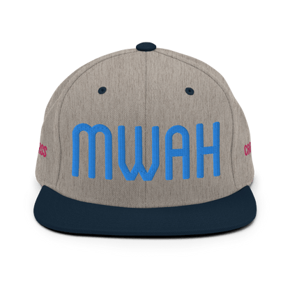 Candyass Full-Deck Blue “MWAH” Snapback Hat