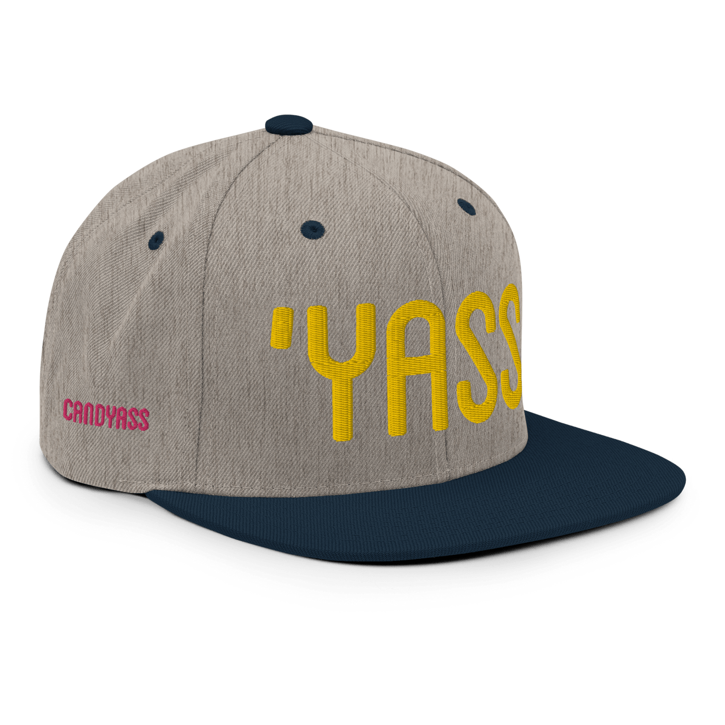 Candyass Full-Deck Gold “YASS” Snapback Hat