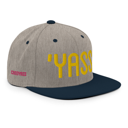 Candyass Full-Deck Gold “YASS” Snapback Hat