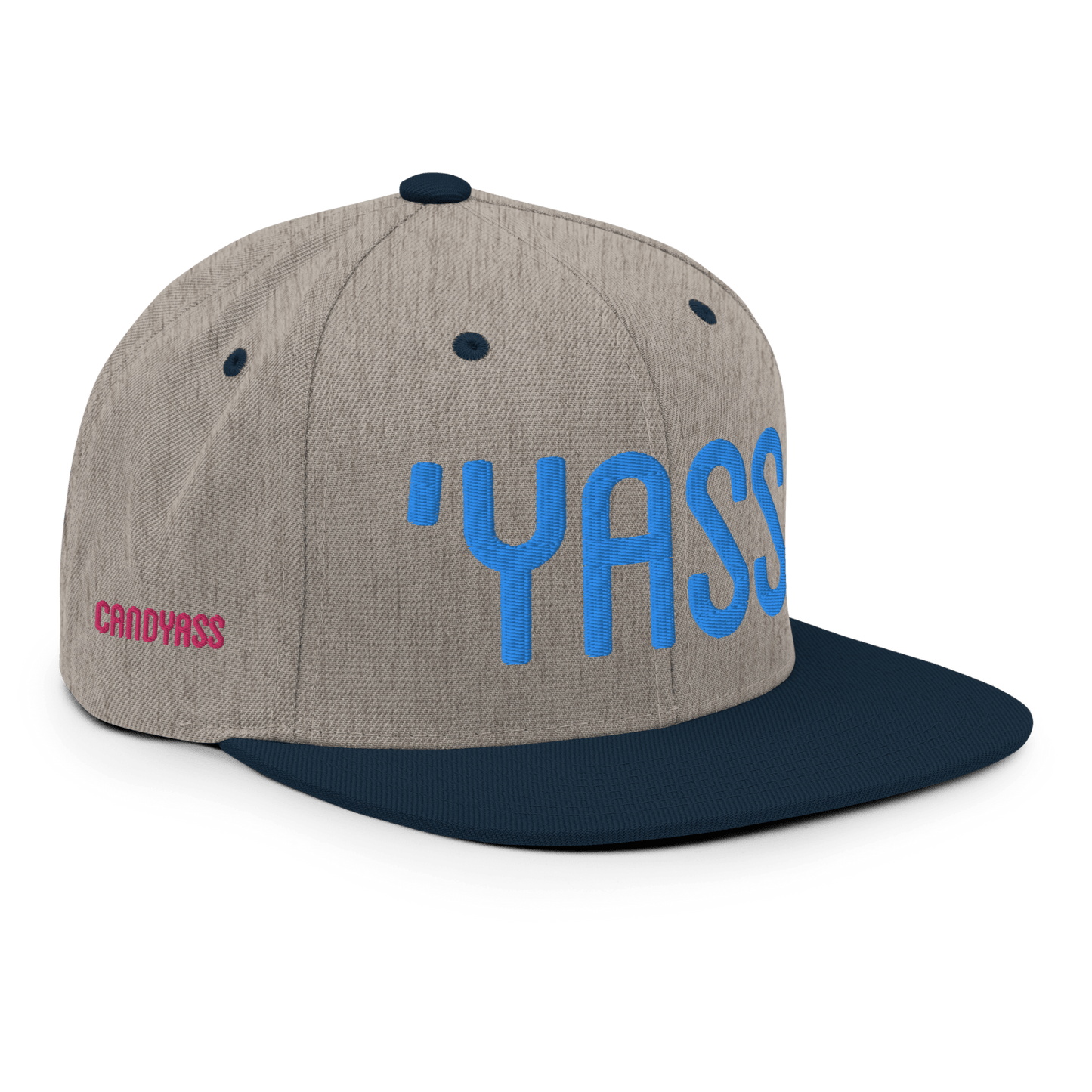 Candyass Full-Deck Blue “YASS” Snapback Hat