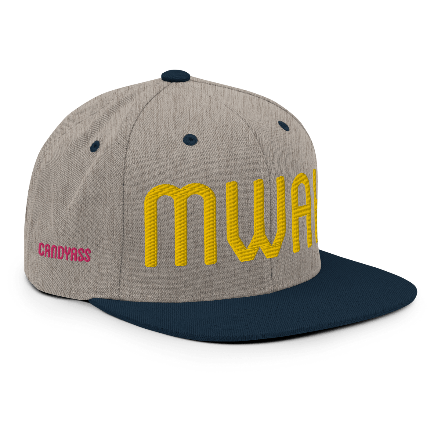 Candyass Full-Deck Gold “MWAH” Snapback Hat