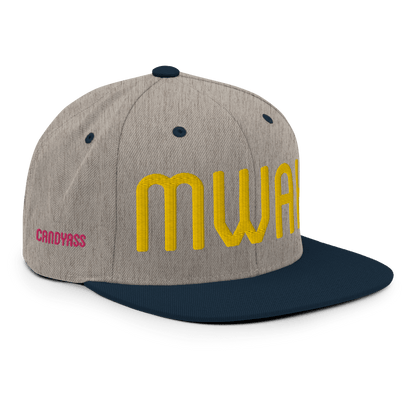 Candyass Full-Deck Gold “MWAH” Snapback Hat