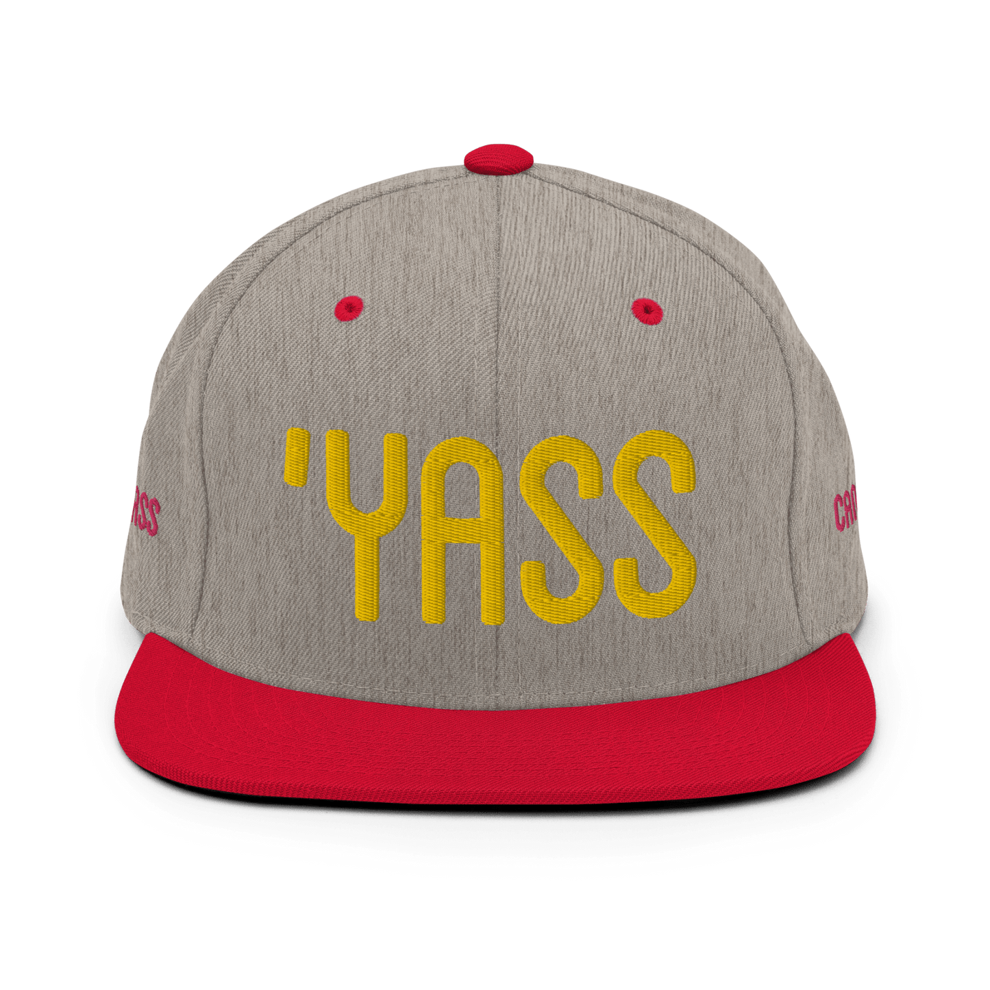 Candyass Full-Deck Gold “YASS” Snapback Hat