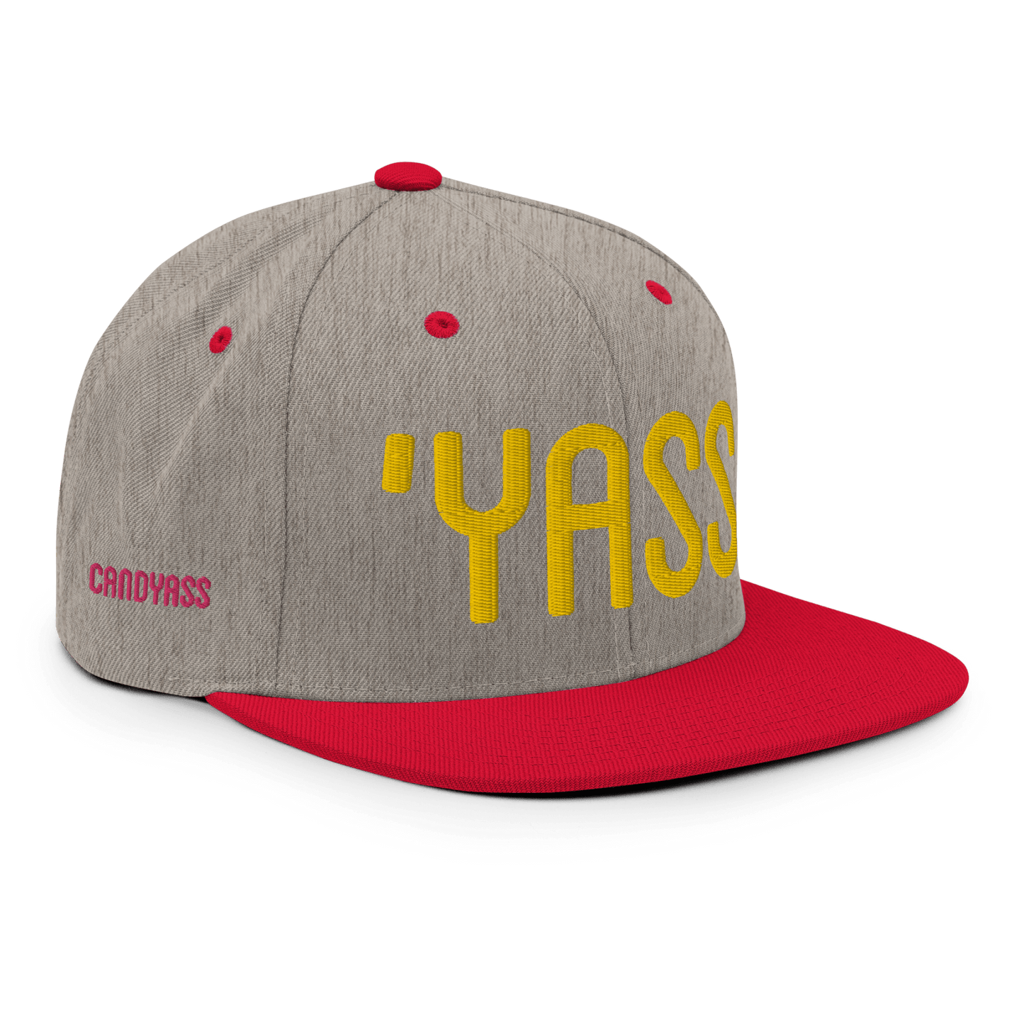 Candyass Full-Deck Gold “YASS” Snapback Hat
