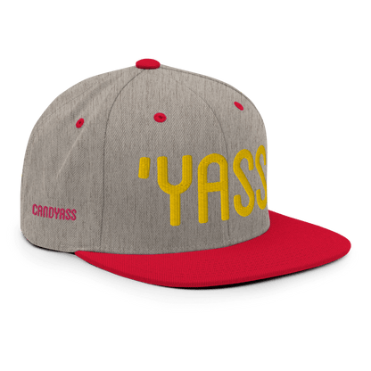 Candyass Full-Deck Gold “YASS” Snapback Hat