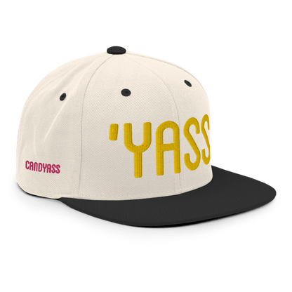 Candyass Full-Deck Gold “YASS” Snapback Hat