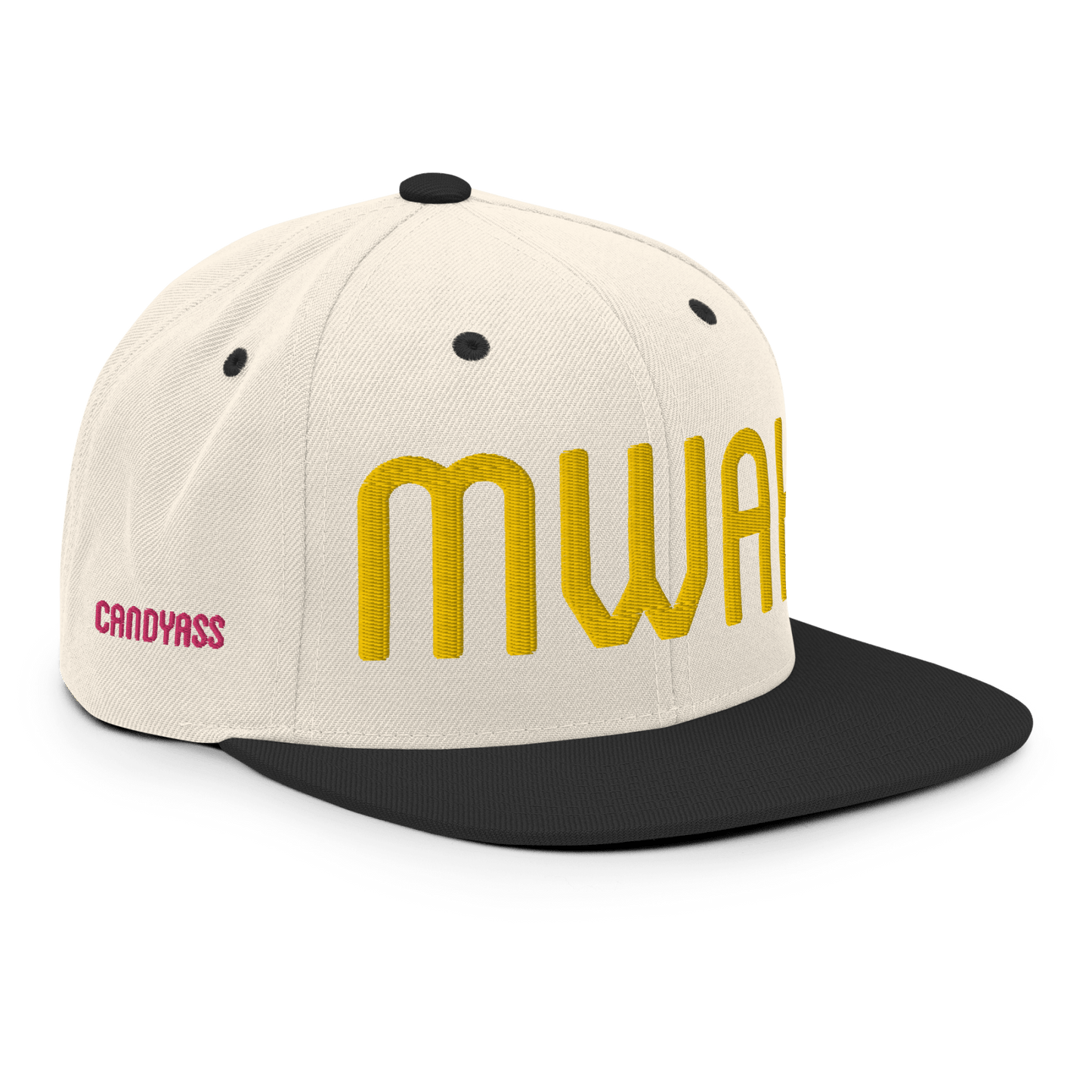 Candyass Full-Deck Gold “MWAH” Snapback Hat