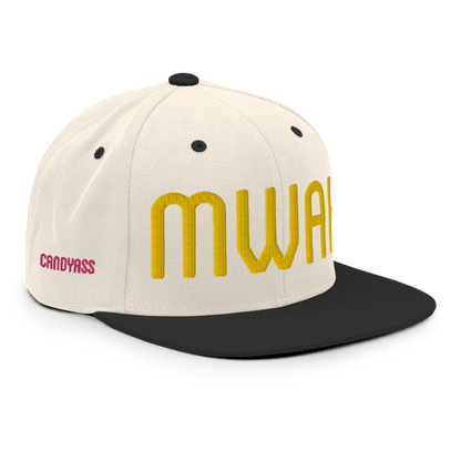 Candyass Full-Deck Gold “MWAH” Snapback Hat