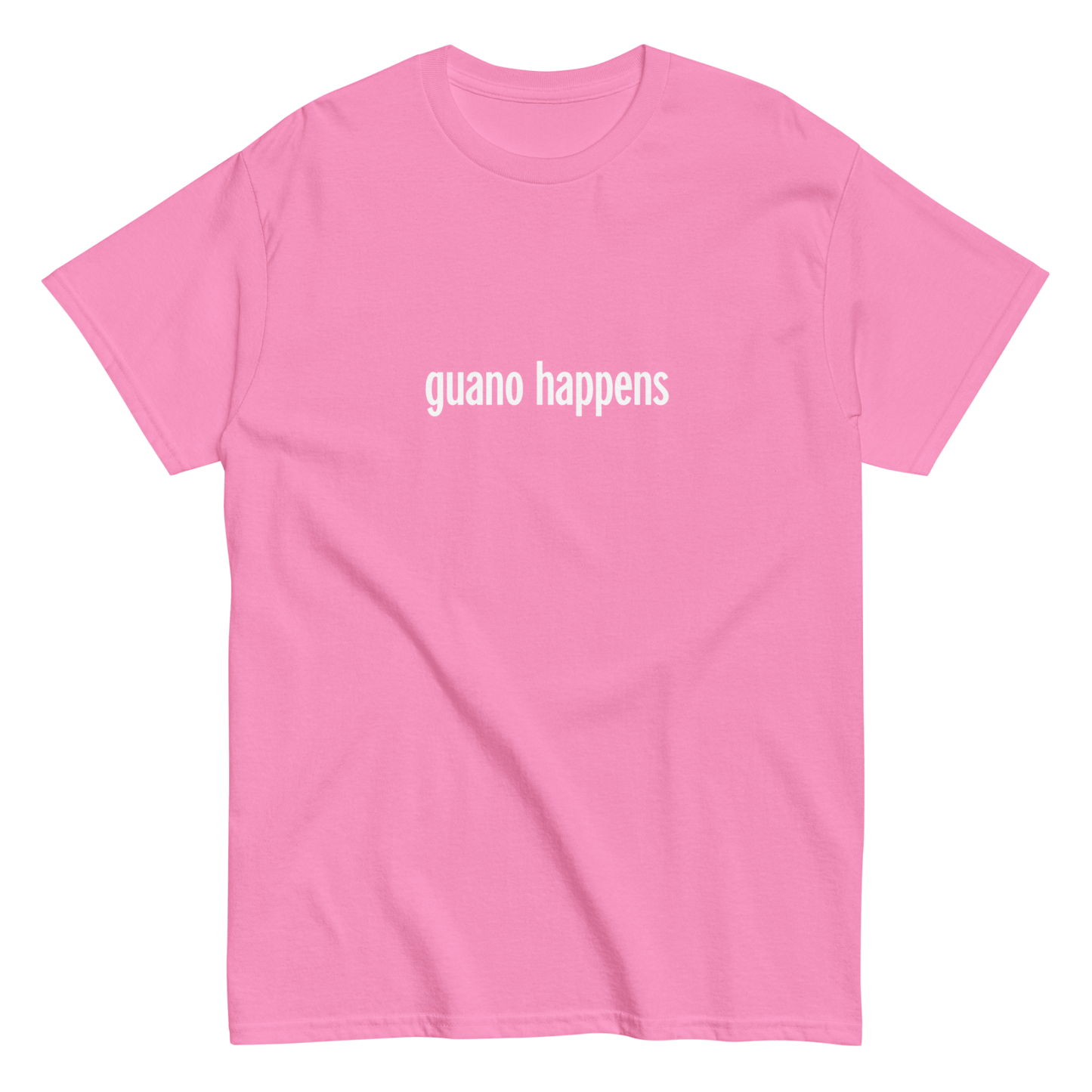 Guano Happens 03 Unisex Short Sleeve T-Shirt (Swan)