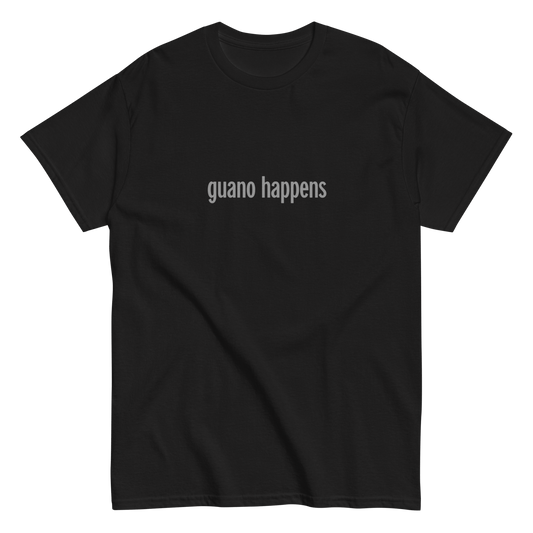 Guano Happens 03 Unisex Short Sleeve T-Shirt (Mono)