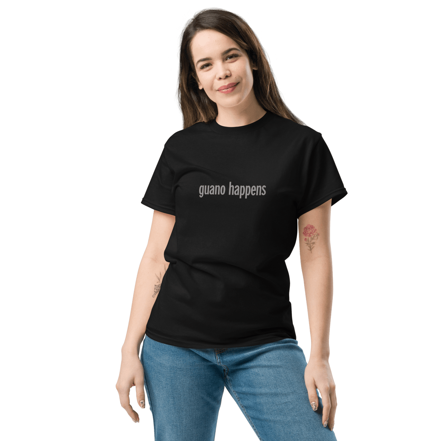 Guano Happens 03 Unisex Short Sleeve T-Shirt (Mono)