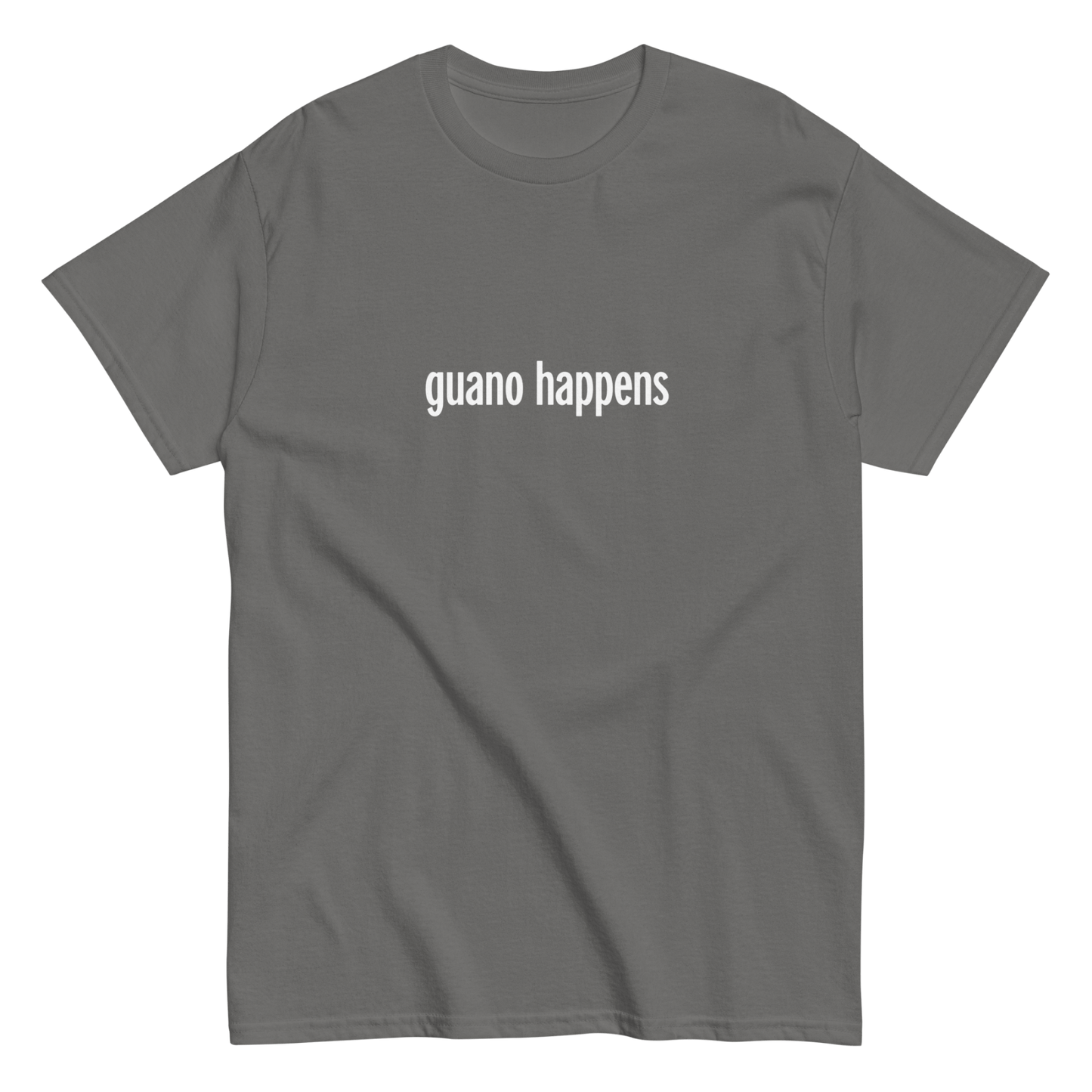 Guano Happens 03 Unisex Short Sleeve T-Shirt (Swan)