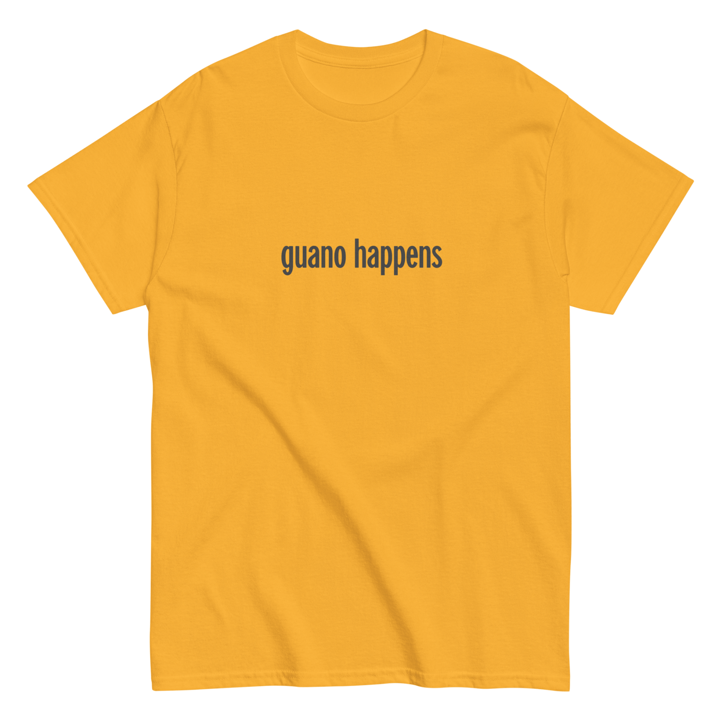 Guano Happens 03 Unisex Short Sleeve T-Shirt (Mono)