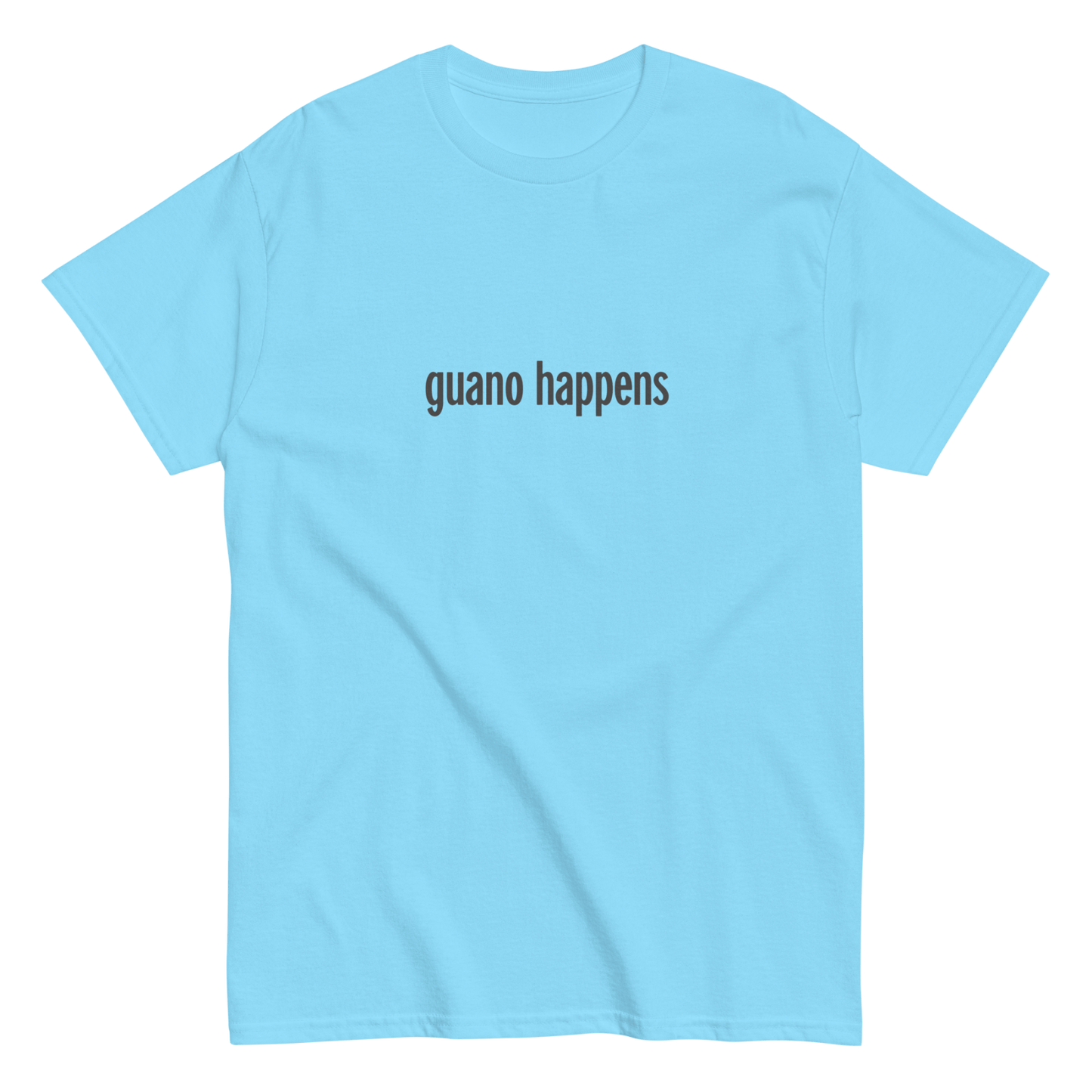 Guano Happens 03 Unisex Short Sleeve T-Shirt (Mono)