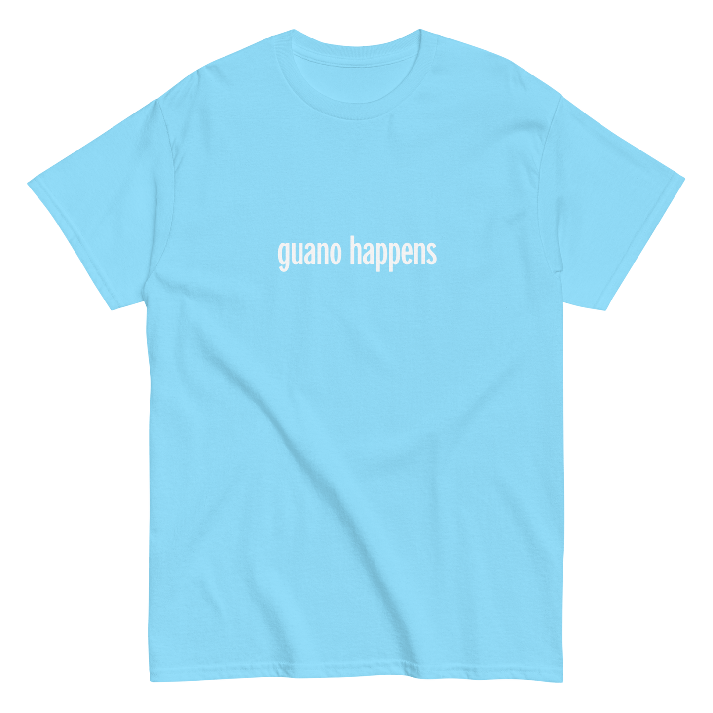 Guano Happens 03 Unisex Short Sleeve T-Shirt (Swan)