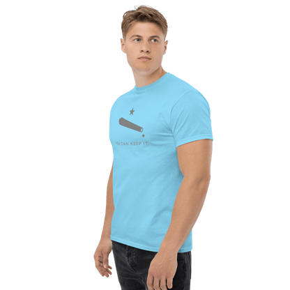 “You Can Keep It” Unisex Short Sleeve T-Shirt (Dove)