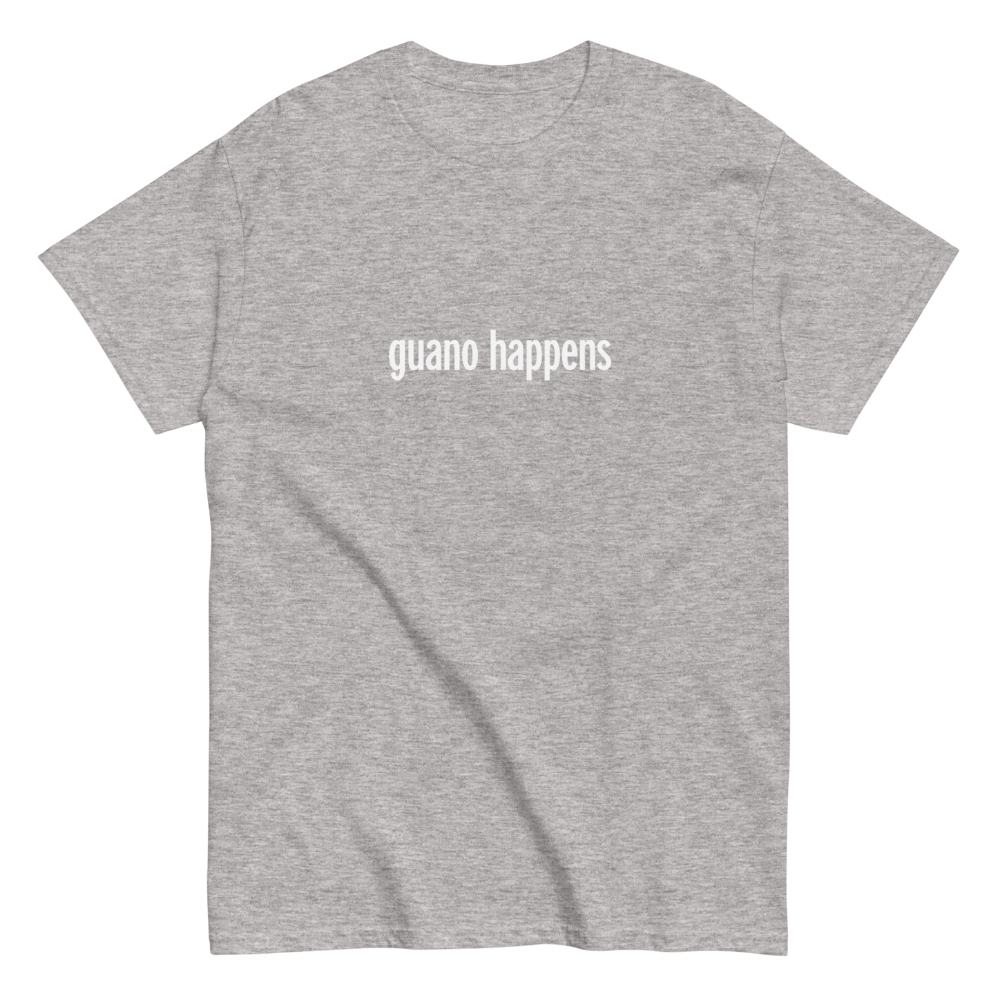 Guano Happens 03 Unisex Short Sleeve T-Shirt (Swan)