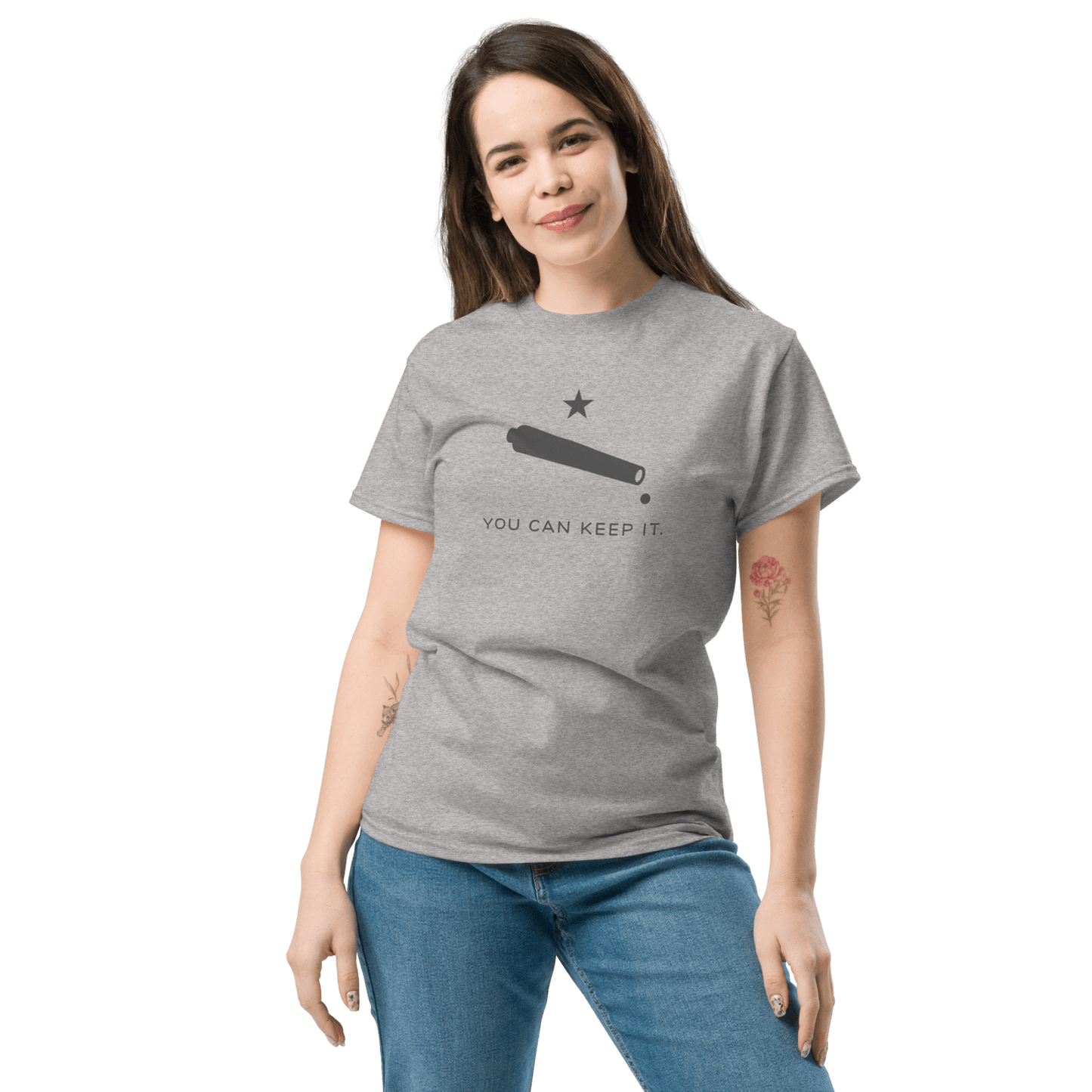 “You Can Keep It” Unisex Short Sleeve T-Shirt (Gravitas)