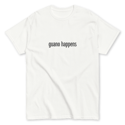 Guano Happens 03 Unisex Short Sleeve T-Shirt (Mono)